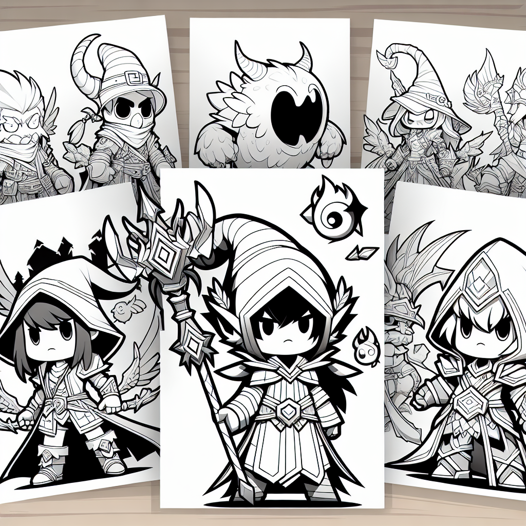 Kreativitas Tanpa Batas: Koleksi Gambar Mewarnai Mobile Legend untuk Anak-Anak