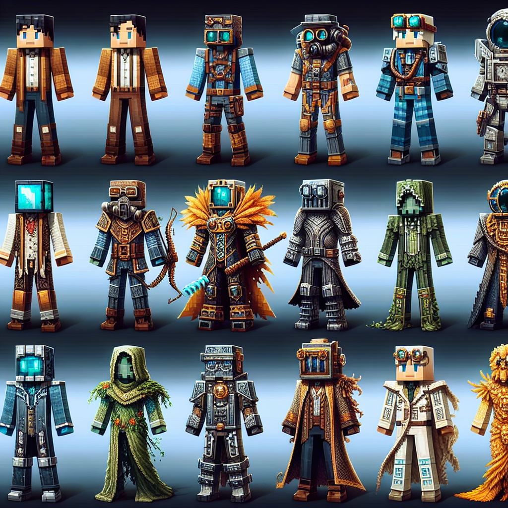 Top 10 Minecraft Skin Ideas to Transform Your Avatar